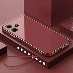 Coque Ultra Fine Silicone Souple Housse Etui XL3 pour Xiaomi Redmi 12 5G Rouge