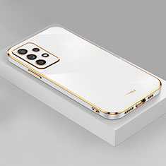 Coque Ultra Fine Silicone Souple Housse Etui XL4 pour Samsung Galaxy A33 5G Blanc