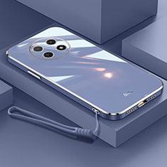 Coque Ultra Fine Silicone Souple Housse Etui XL7 pour Huawei Nova Y91 Gris Lavende