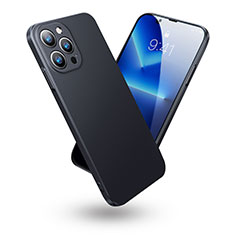 Coque Ultra Fine Silicone Souple pour Apple iPhone 13 Pro Noir