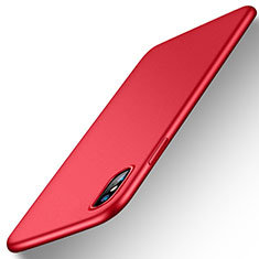 Coque Ultra Fine Silicone Souple pour Apple iPhone Xs Max Rouge