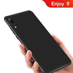 Coque Ultra Fine Silicone Souple pour Huawei Enjoy 9 Noir