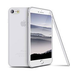Coque Ultra Fine Silicone Souple S03 pour Apple iPhone 7 Blanc