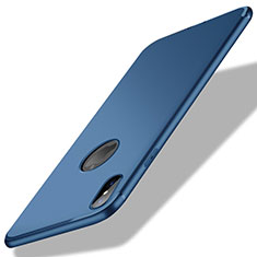 Coque Ultra Fine Silicone Souple S04 pour Apple iPhone Xs Bleu
