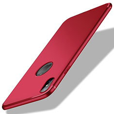 Coque Ultra Fine Silicone Souple S04 pour Apple iPhone Xs Rouge