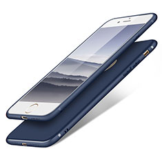 Coque Ultra Fine Silicone Souple S09 pour Apple iPhone SE3 (2022) Bleu