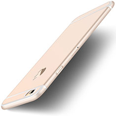 Coque Ultra Fine Silicone Souple Transparente et Support Bague Anneau pour Apple iPhone 6 Clair