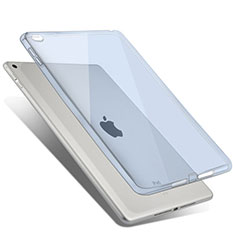 Coque Ultra Fine Silicone Souple Transparente pour Apple iPad Air 2 Bleu Ciel