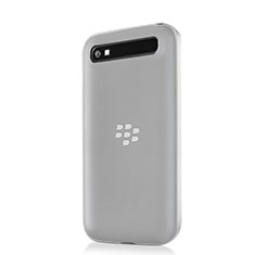 Coque Ultra Fine Silicone Souple Transparente pour Blackberry Classic Q20 Blanc
