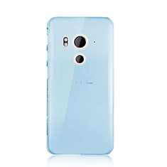 Coque Ultra Fine Silicone Souple Transparente pour HTC Butterfly 3 Bleu