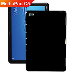 Coque Ultra Fine Silicone Souple Transparente pour Huawei MediaPad C5 10 10.1 BZT-W09 AL00 Noir