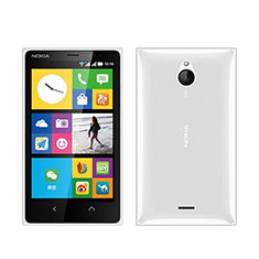 Coque Ultra Fine Silicone Souple Transparente pour Nokia X2 Dual Sim Blanc