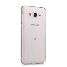 Coque Ultra Fine Silicone Souple Transparente pour Samsung Galaxy Grand Prime 4G G531F Duos TV Blanc