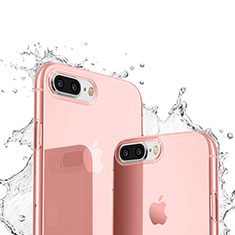 Coque Ultra Fine Silicone Souple Transparente T03 pour Apple iPhone 7 Plus Rose
