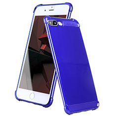 Coque Ultra Fine Silicone Souple Z11 pour Apple iPhone 7 Plus Bleu