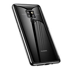 Coque Ultra Fine TPU Souple Housse Etui Transparente A02 pour Huawei Mate 20 Noir