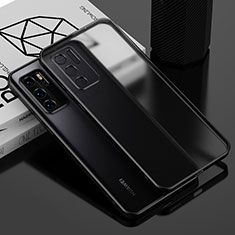 Coque Ultra Fine TPU Souple Housse Etui Transparente AN1 pour Huawei P40 Noir