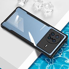 Coque Ultra Fine TPU Souple Housse Etui Transparente BH1 pour Vivo X Note Noir