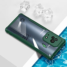 Coque Ultra Fine TPU Souple Housse Etui Transparente BH1 pour Xiaomi Black Shark 5 5G Vert