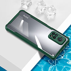 Coque Ultra Fine TPU Souple Housse Etui Transparente BH1 pour Xiaomi Mi 10T 5G Vert