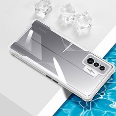 Coque Ultra Fine TPU Souple Housse Etui Transparente BH1 pour Xiaomi Redmi K50 Gaming AMG F1 5G Blanc
