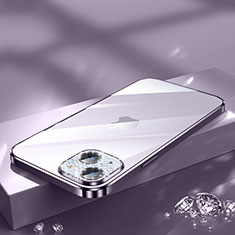 Coque Ultra Fine TPU Souple Housse Etui Transparente Bling-Bling LD2 pour Apple iPhone 13 Violet
