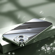 Coque Ultra Fine TPU Souple Housse Etui Transparente Bling-Bling LD2 pour Apple iPhone 15 Plus Vert