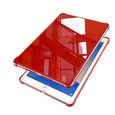 Coque Ultra Fine TPU Souple Housse Etui Transparente H01 pour Apple iPad Air 2 Rouge