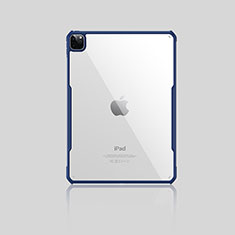 Coque Ultra Fine TPU Souple Housse Etui Transparente H01 pour Apple iPad Pro 11 (2020) Bleu