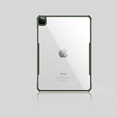 Coque Ultra Fine TPU Souple Housse Etui Transparente H01 pour Apple iPad Pro 11 (2020) Vert
