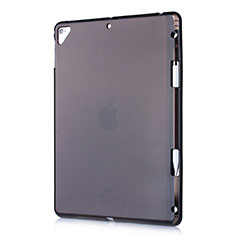 Coque Ultra Fine TPU Souple Housse Etui Transparente H01 pour Apple New iPad 9.7 (2018) Noir