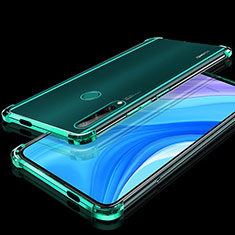 Coque Ultra Fine TPU Souple Housse Etui Transparente H01 pour Huawei Enjoy 10 Plus Vert