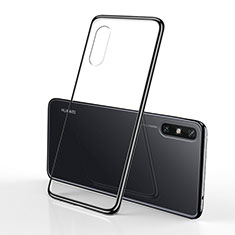 Coque Ultra Fine TPU Souple Housse Etui Transparente H01 pour Huawei Enjoy 10e Noir