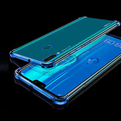 Coque Ultra Fine TPU Souple Housse Etui Transparente H01 pour Huawei Enjoy 9 Plus Bleu