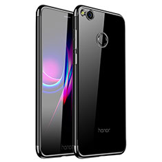 Coque Ultra Fine TPU Souple Housse Etui Transparente H01 pour Huawei GR3 (2017) Noir
