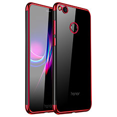 Coque Ultra Fine TPU Souple Housse Etui Transparente H01 pour Huawei GR3 (2017) Rouge