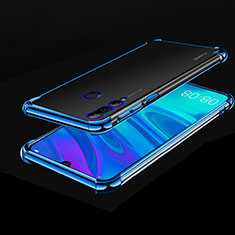 Coque Ultra Fine TPU Souple Housse Etui Transparente H01 pour Huawei Honor 20E Bleu