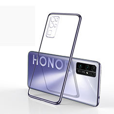 Coque Ultra Fine TPU Souple Housse Etui Transparente H01 pour Huawei Honor 30 Argent