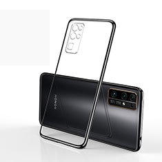 Coque Ultra Fine TPU Souple Housse Etui Transparente H01 pour Huawei Honor 30 Noir