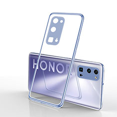 Coque Ultra Fine TPU Souple Housse Etui Transparente H01 pour Huawei Honor 30 Pro Argent
