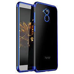 Coque Ultra Fine TPU Souple Housse Etui Transparente H01 pour Huawei Honor 6A Bleu
