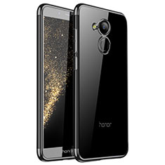 Coque Ultra Fine TPU Souple Housse Etui Transparente H01 pour Huawei Honor 6A Noir