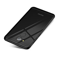 Coque Ultra Fine TPU Souple Housse Etui Transparente H01 pour Huawei Honor 6C Pro Noir