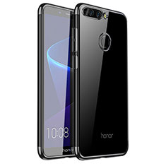 Coque Ultra Fine TPU Souple Housse Etui Transparente H01 pour Huawei Honor 8 Pro Noir