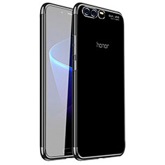 Coque Ultra Fine TPU Souple Housse Etui Transparente H01 pour Huawei Honor 9 Premium Noir