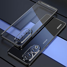 Coque Ultra Fine TPU Souple Housse Etui Transparente H01 pour Huawei Honor 90 5G Noir