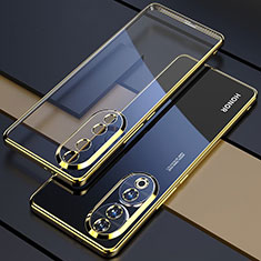 Coque Ultra Fine TPU Souple Housse Etui Transparente H01 pour Huawei Honor 90 5G Or
