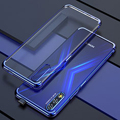 Coque Ultra Fine TPU Souple Housse Etui Transparente H01 pour Huawei Honor 9X Bleu
