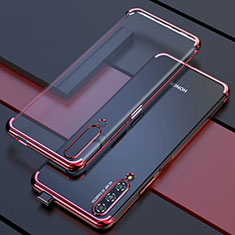 Coque Ultra Fine TPU Souple Housse Etui Transparente H01 pour Huawei Honor 9X Pro Rouge
