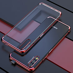 Coque Ultra Fine TPU Souple Housse Etui Transparente H01 pour Huawei Honor 9X Rouge
